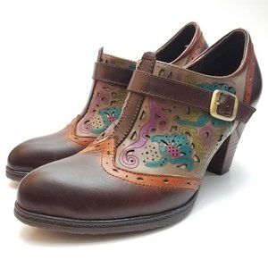 L’Artiste by Spring Step Miso Camel Multi Leather